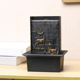 Maxbell Indoor Waterfall Novelty Tabletop Fountain for Entrance Centerpiece Bedroom