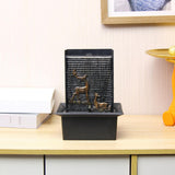 Maxbell Indoor Waterfall Novelty Tabletop Fountain for Entrance Centerpiece Bedroom