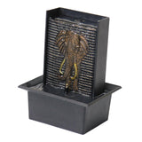 Maxbell Tabletop Water Fall Versatile Art Crafting Ornament for Office Garden Indoor