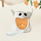 Maxbell Halloween Ghost Essential Oil Burner Tealight Candle Holder for Home
