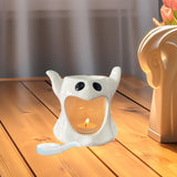 Maxbell Halloween Ghost Essential Oil Burner Tealight Candle Holder for Home
