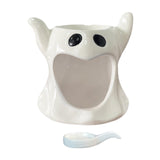 Maxbell Halloween Ghost Essential Oil Burner Tealight Candle Holder for Home