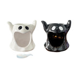 Maxbell Halloween Ghost Essential Oil Burner Tealight Candle Holder for Home