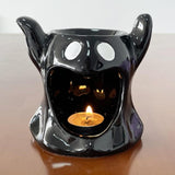 Maxbell Halloween Ghost Essential Oil Burner Tealight Candle Holder for Home