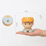 Maxbell Cute Resin Planter Gift Home Decor Girl Flower Pot for Patio Shelf Farmhouse Camera