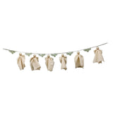 Maxbell Pre Installed Halloween Party Decoration Ghost and Bat Bunting Garland for Door