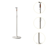 Maxbell Floor Hair Dryer Rack Rotating Microphone Holder for Daily Use Women Elderly