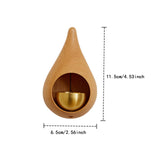 Maxbell Shopkeepers Bell for Door Opening Doorbell Ornament for Gardens Office Cafes light brown
