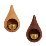 Maxbell Shopkeepers Bell for Door Opening Doorbell Ornament for Gardens Office Cafes light brown
