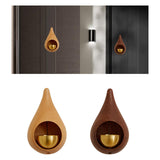 Maxbell Shopkeepers Bell for Door Opening Doorbell Ornament for Gardens Office Cafes light brown