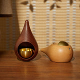 Maxbell Shopkeepers Bell for Door Opening Doorbell Ornament for Gardens Office Cafes light brown