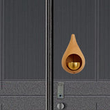Maxbell Shopkeepers Bell for Door Opening Doorbell Ornament for Gardens Office Cafes light brown