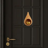Maxbell Shopkeepers Bell for Door Opening Doorbell Ornament for Gardens Office Cafes light brown
