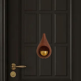 Maxbell Shopkeepers Bell for Door Opening Doorbell Ornament for Gardens Office Cafes dark brown