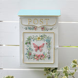 Maxbell Wall Mount Letter Mailbox Nostalgic Charm Mail Box for Porch Fence Farmhouse