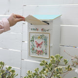 Maxbell Wall Mount Letter Mailbox Nostalgic Charm Mail Box for Porch Fence Farmhouse