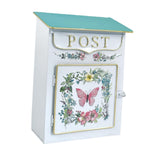 Maxbell Wall Mount Letter Mailbox Nostalgic Charm Mail Box for Porch Fence Farmhouse