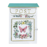 Maxbell Wall Mount Letter Mailbox Nostalgic Charm Mail Box for Porch Fence Farmhouse