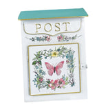 Maxbell Wall Mount Letter Mailbox Nostalgic Charm Mail Box for Porch Fence Farmhouse
