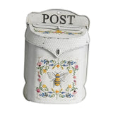 Maxbell Embossed Wall Mounted Mailbox Hanging Post Box Mail Drop Box for Garden Door