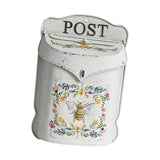 Maxbell Embossed Wall Mounted Mailbox Hanging Post Box Mail Drop Box for Garden Door