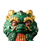 Maxbell Chinese Kirin Statue Ornament Miniature Figurine for Tabletop Desktop Office Luck