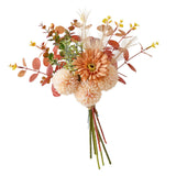 Maxbell Artificial Flowers Bouquet Photo Props Faux Plant for Kitchen Outside Summer Orange