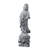 Maxbell Guan Yin Statue Collection Stone Ornament for Housewarming Desktop Fireplace