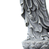 Maxbell Guan Yin Statue Crafts Collection Ornament for Desktop Living Room Bookshelf
