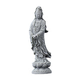 Maxbell Guan Yin Statue Crafts Collection Ornament for Desktop Living Room Bookshelf