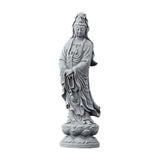 Maxbell Guan Yin Statue Crafts Collection Ornament for Desktop Living Room Bookshelf