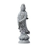 Maxbell Guan Yin Statue Crafts Collection Ornament for Desktop Living Room Bookshelf
