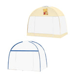 Maxbell Kids Bed Netting Cover Steel Wire Bed Mesh Cover for Home Travel 120cmx200cm