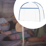 Maxbell Kids Bed Netting Cover Steel Wire Bed Mesh Cover for Home Travel 120cmx200cm