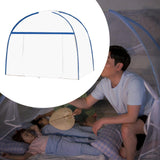 Maxbell Kids Bed Netting Cover Steel Wire Bed Mesh Cover for Home Travel 120cmx200cm