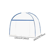 Maxbell Kids Bed Netting Cover Steel Wire Bed Mesh Cover for Home Travel 120cmx200cm