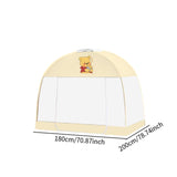Maxbell Kids Bed Netting Cover Folding Baby Crib Tent Net for Hotel Home Student Bed