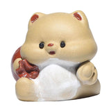 Maxbell Dog Miniature Figurine Tea Pet Tabletop Ornament for Shelf Tea Table Cabinet