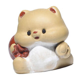 Maxbell Dog Miniature Figurine Tea Pet Tabletop Ornament for Shelf Tea Table Cabinet