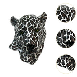 Maxbell Animal Head Plaques Resin 3D Animal Wall Art for TV Cabinet Farmhouse Office