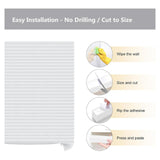 Maxbell Pleated Temporary Shade Blinds Lightweight for Living Room