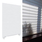 Maxbell Pleated Temporary Shade Blinds Lightweight for Living Room