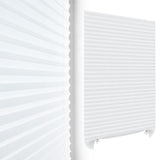 Maxbell Pleated Temporary Shade Blinds Lightweight for Living Room