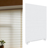 Maxbell Pleated Temporary Shade Blinds Lightweight for Living Room