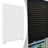 Maxbell Pleated Temporary Shade Blinds Lightweight for Living Room