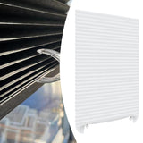 Maxbell Pleated Temporary Shade Blinds Lightweight for Living Room