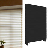 Maxbell Pleated Temporary Shade Blinds Lightweight for Living Room