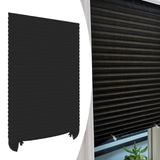 Maxbell Pleated Temporary Shade Blinds Lightweight for Living Room