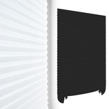 Maxbell Pleated Temporary Shade Blinds Lightweight for Living Room