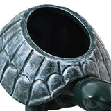 Maxbell Turtle Planter Pot Craft Collectible Art Flower Pot for Yard Gift Restaurant